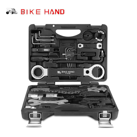 BIKE HAND Bicycle Professional Maintenance Toolbox 18 in 1 Combination Suit YC-721-CN Multi-function  Case Repair ► Photo 1/6