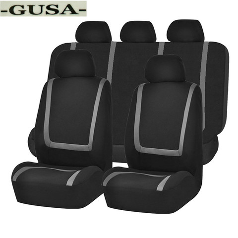 ( Front + Rear ) Luxury fabric car seat cover 4 Season For Volkswagen vw passat b5 b6 b7 polo 4 5 6 7 golf tiguan jetta touareg ► Photo 1/6