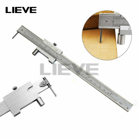 0-200mm Marking Vernier Caliper With Carbide Scriber Parallel Marking Gauging Ruler Measuring Instrument Tool send 1ps needle ► Photo 1/6