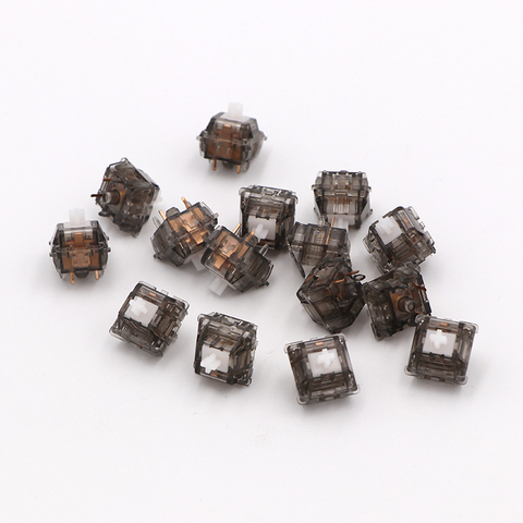 1 pack Everglide ink clear switch for mechanical keyboard gold contactor 5 pins transparent switch shaft ► Photo 1/4