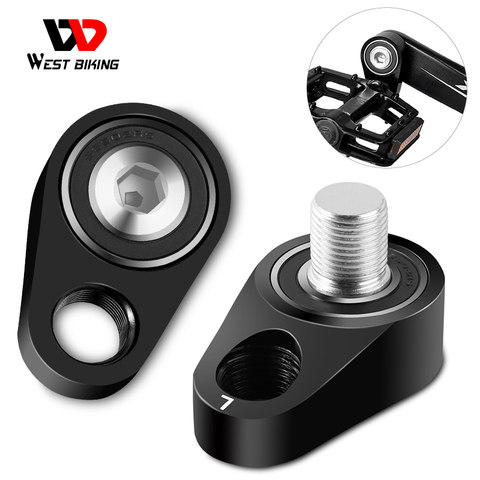 WEST BIKING Bike Pedal Adapter for Mountain Road MTB Folding Bicycle Labor Saving Bike Magic Stepper Cycling Accessories ► Photo 1/6