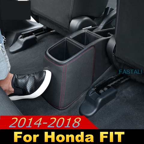 For Honda FIT JAZZ 2014-19 car armrest box anti-kick pad rear row anti-kick protection pad anti-dirty car decoration accessories ► Photo 1/6