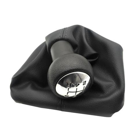 5 Speed Car Gear Knob for Peugeot 307 207 406 for Citroen C3 C4 C5 Shift Knob Shifter with Gaiter Boot Cover ► Photo 1/6