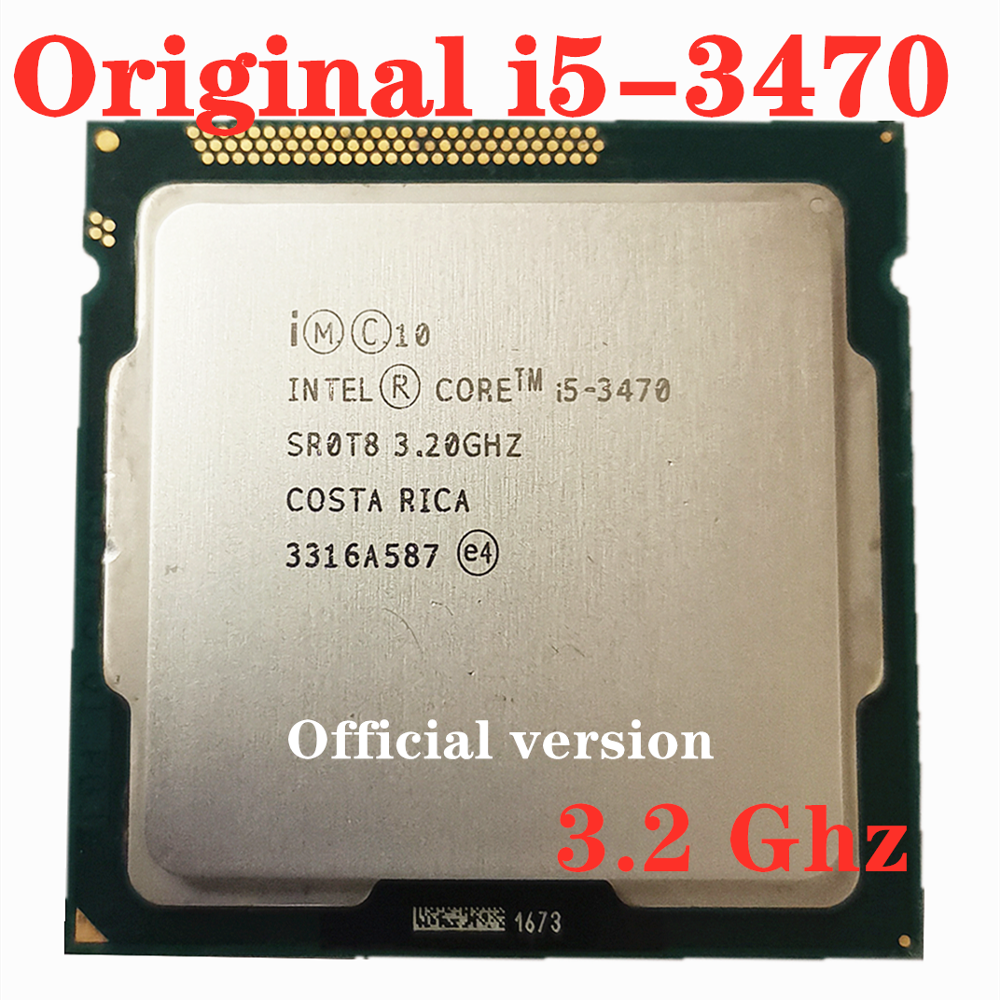 Price History Review On Used Intel Core I5 3470 I5 3470 3 2 Ghz Quad Core Cpu Processor 6m 77w Lga 1155 Aliexpress Seller Morph Pc Components Store Alitools Io