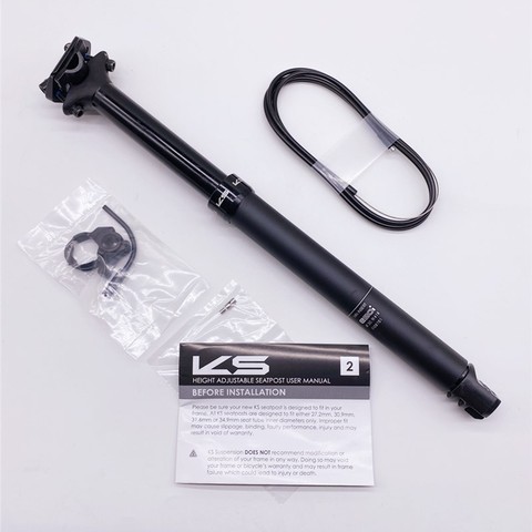 KindShock E20/E20-i with remote control dropper KS seat post 30.9/31.6mm bicycle seatpost EXA travel125mm ► Photo 1/6