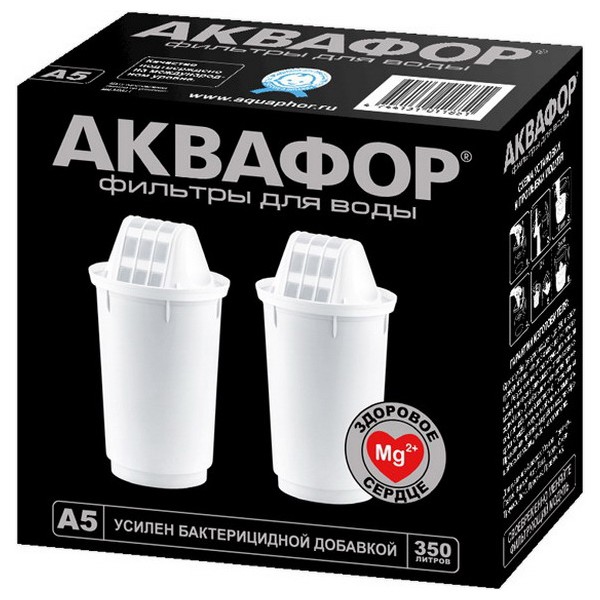 Replacement module for water filtration systems Aquaphor A5, set of 2 pcs ► Photo 1/1