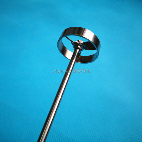 1set lab stainless steel turbine type blade paddle DIA 50mm 80mm impeller stirring blade with rod for sitrrer ► Photo 1/5