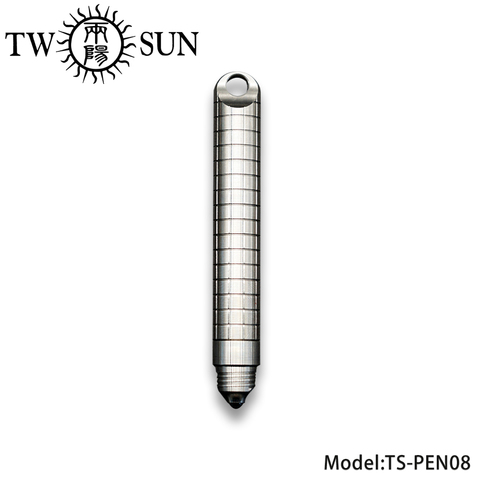 TWOSUN Mini Titanium TC4 Portable Keychain Pen Outdoor EDC