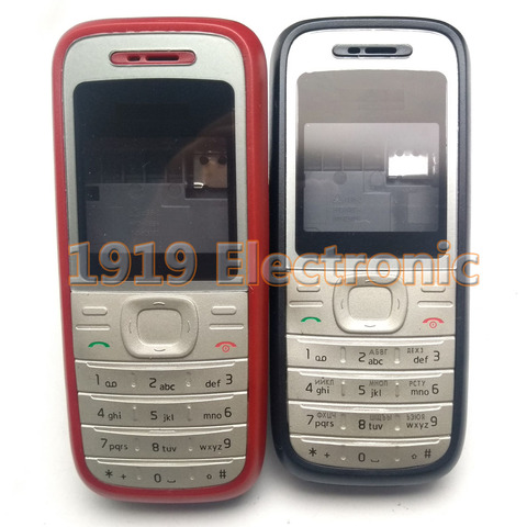 New Full  Phone Housing Cover Case+Russian or English Or Hebrew Keypad For Nokia 1200 ► Photo 1/1