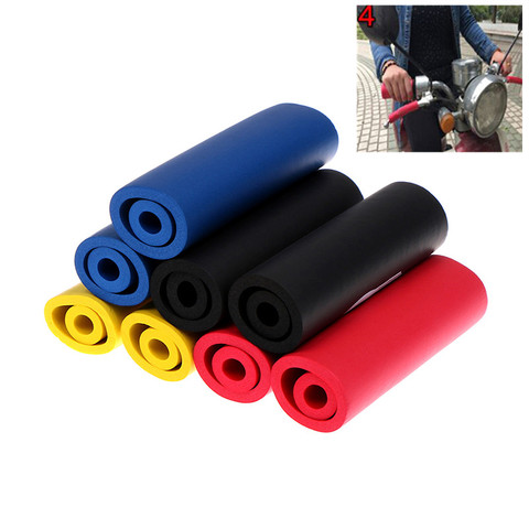 2Pc/1pair Bike Racing Bicycle Motorcycle Handle Bar Foam Sponge Grip Cover Non-slip superlight comfortable Bike Accessories ► Photo 1/6