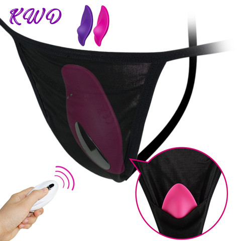 Invisible Wireless Remote Control Vibrator 10 Speeds Wearable Clitoral Stimulator Panties Vibrating egg Sex toys for a couple ► Photo 1/6