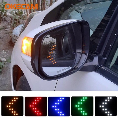 2Pcs Car Rear View Mirror Indicator Turn Signal Light LED For Renault Megane 2 3 Duster Symbol Clio Logan Captur Scenic 2 Trafic ► Photo 1/6