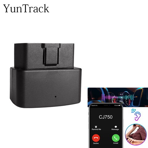 OBD Monitor sound GPS Tracker OBDII Car GPS Locator OBD2 GPS Tracking Vibration Power Off Alert Lifetime Platform Support App ► Photo 1/6