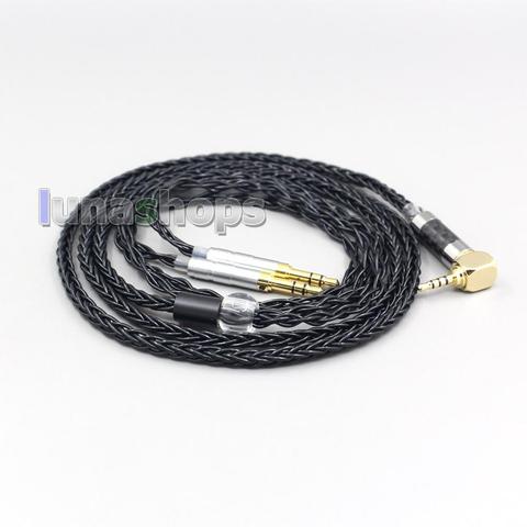 LN006426  8 Core Headphone Earphone Cable For Denon AH-D600 D7100 Hifiman Sundara Ananda HE1000se HE6se he400 arya ► Photo 1/6