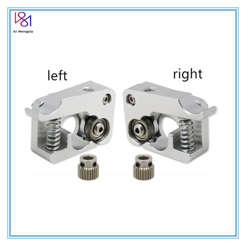 Left or Right 1.75mm MK10 Extruder Hand Arm Full Metal Bowden 3D Printer Parts For Makerbot Replicator 2 Aluminum Part Extrusion ► Photo 1/5