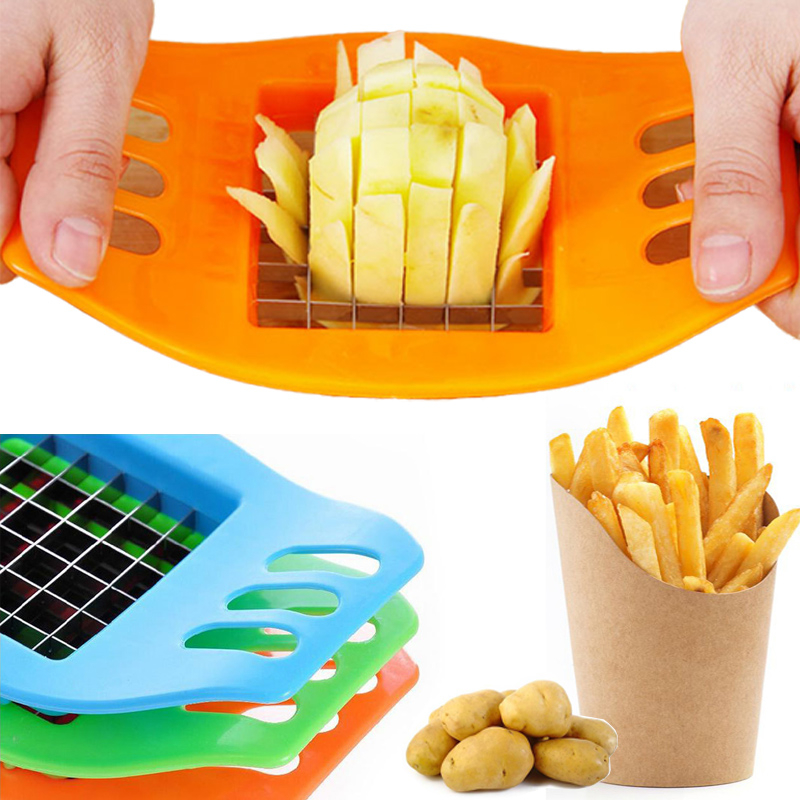 Potato Apple Pear Chip Cut Vegetable Fruit Slicer Chopper Easy Kitchen Slicer ON 