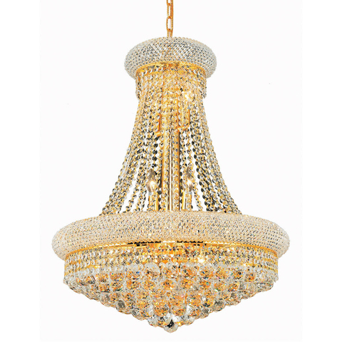 Phube Lighting French Empire Gold Crystal Chandelier Chrome Chandeliers Lighting Modern Chandeliers Light+Free shipping! ► Photo 1/6