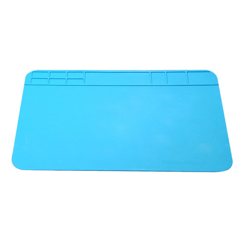 Silicon Working Mat Insulation Heat-Resistant Repair Pad for Precision PCB Soldering tool screw storage Maintenance Platform ► Photo 1/6