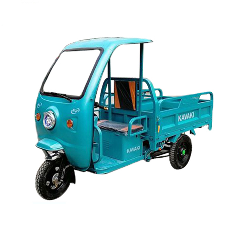 KN-SLHC Hot sale solar panel electric cargo tricycle electric 3 wheel cargo tricycle with canpoy ► Photo 1/6