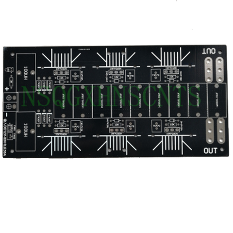 3000W ZVS high frequency induction heating machine quenching tapless zvs kit DIY6 tube PCB empty board ► Photo 1/3