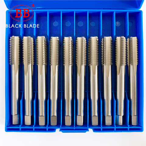 BB 10PCS Screw Tap Machine,Manual,Straight,Spiral Flute,Bottoming,Plug,Thread Tap,M2~M20 ► Photo 1/6