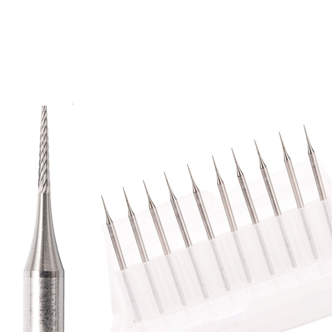 10pcs Oblique column needle Tungsten steel bur jewelry dental burs wood nuclear root carving tools Milling Cutter ► Photo 1/3