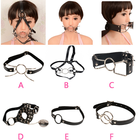 Bdsm Bondage Open Mouth Oral Gag Femdom Slave Bondage Metal Restraints Sex Toys For Couples Erotic Toy Adult Games Sm Toys ► Photo 1/6