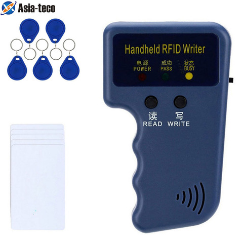 Handheld 125KHz RFID Duplicator Copier Writer Programmer Reader RFID ID Card Writer for door access control system ► Photo 1/6