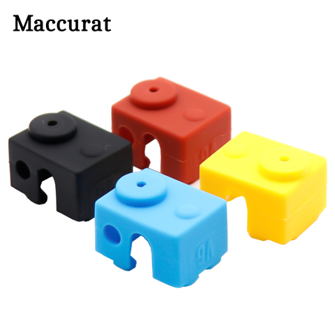 1PC Protective Silicone Sock Cover Case For E3D V6 Heated Block Warm Keeping Cover For Reprap 3D Printer Parts ► Photo 1/6