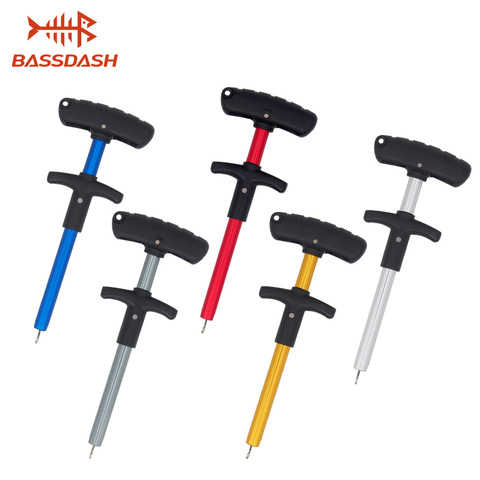 Portable Fishing Hook Remover 17.3cm/6.8in Aluminum Hook Disgorger 5 Colors Available ► Photo 1/6