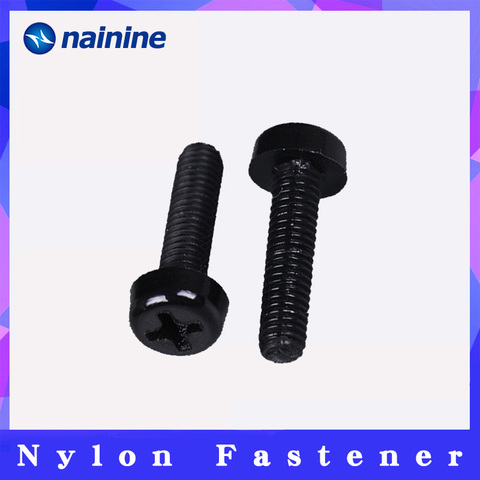 GB818 [M2-M8] ISO7045 DIN7985 Nylon Cross Recessed Pan Head Screws Plastic Spacer Phillips Screw NL12 ► Photo 1/3