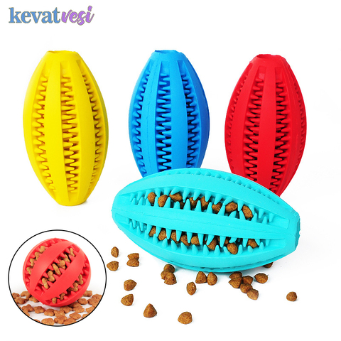 Soft Pet Dog Toy Rubber Dog Ball Toy Elasticity Interactive Toothclean Dog Chew Toys Puppy Small Medium Large Dogs Pet Supplies ► Photo 1/6