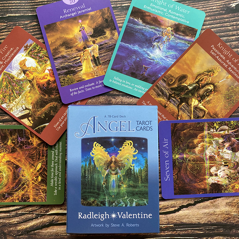Angel Cards 78-Card Deck andGuidebook Tarot Oracle Game by Doreen Virtue Radleigh Valentine Complete - Price history & Review | AliExpress Seller - Tarots Store Alitools.io