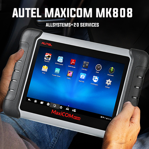 Best Seller Autel MaxiCOM MK808 OBD2 Scanner Automotivo Car Diagnostic Scan Tool OBD 2 Code Reader OBDII Key Coding MP808 DS808 ► Photo 1/6