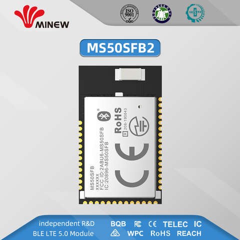 nRF52832 2.4GHz Transceiver Wireless rf Module Minew MS50SFB 2.4 ghz Ble 5.0 Receiver transmitter Bluetooth Module ► Photo 1/6