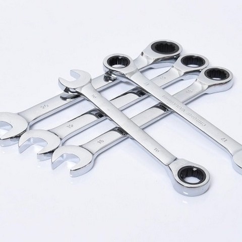 9-18MM Ratchet Wrench Combination Spanner Flexible Head 72 Teeth Socket Wrench Set Nut Tools Dual-use Hand Ratchet Spanner ► Photo 1/6