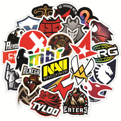 10/50pcs Shooting Games Counter Strike CSGO Luggage Skateboard Guitar Waterproof Removable Graffiti Stickers ► Photo 1/6