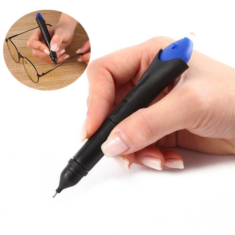 1PCS Super Powered Liquid Glue 5 Second Tool Instant Repair Pen Welding Glue with UV Light Repair Tools ► Photo 1/6