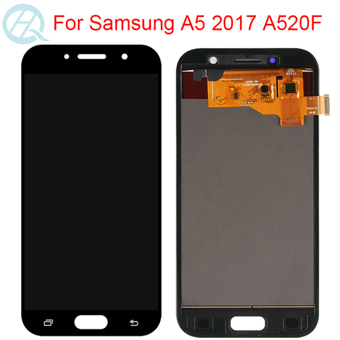 TFT LCD For Samsung Galaxy A5 2017 LCD With Frame Touch Screen Assembly 5.2