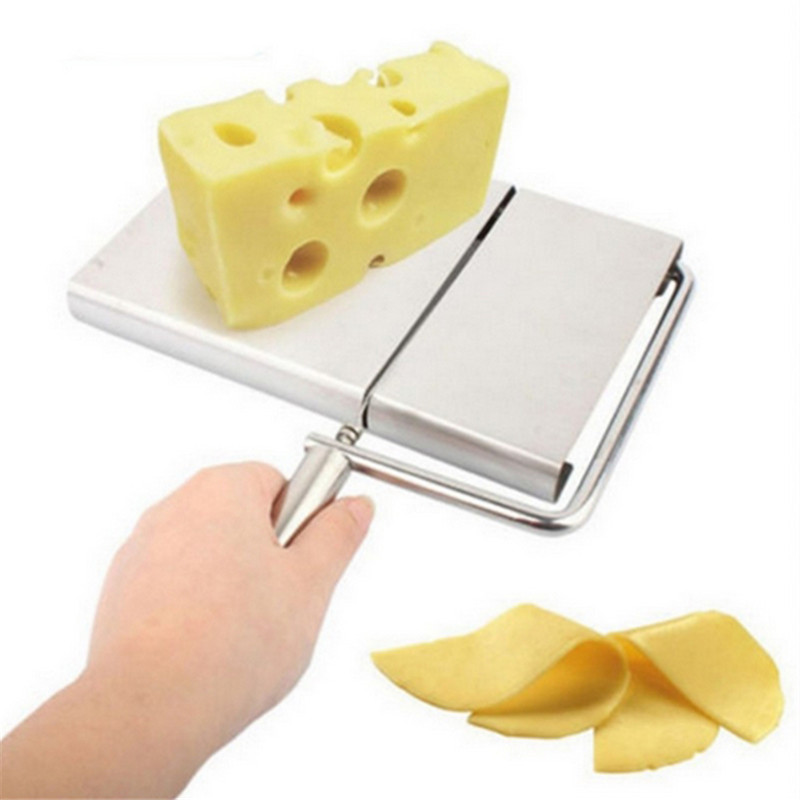 New Butter Cutter Cheese Slicer with Stainless Steel Blade Wire Making  Dessert Blade Durable Commercial Kitchen Cooking Baking - AliExpress