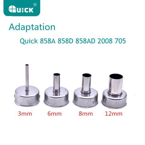 100FIX Original Quick 2008 858D 858A 705 Soldering Stations Head Special Air Nozzle Rotating Wind ► Photo 1/1