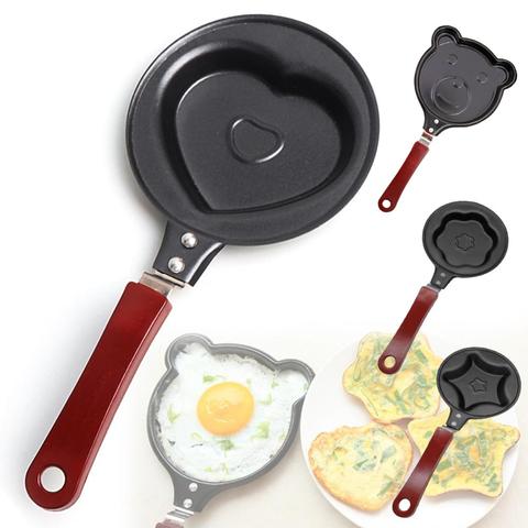 1pc Cartoon Mini Frying Pan Non-stick Creative Breakfast Pan