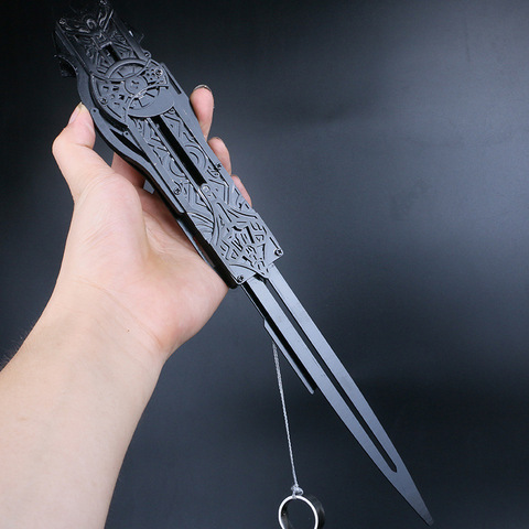 Hidden Blade Sleeve sword Action Figure assassins Hidden Blade Edward Weapons Sleeves swords Can the ejection kid toy gift ► Photo 1/6