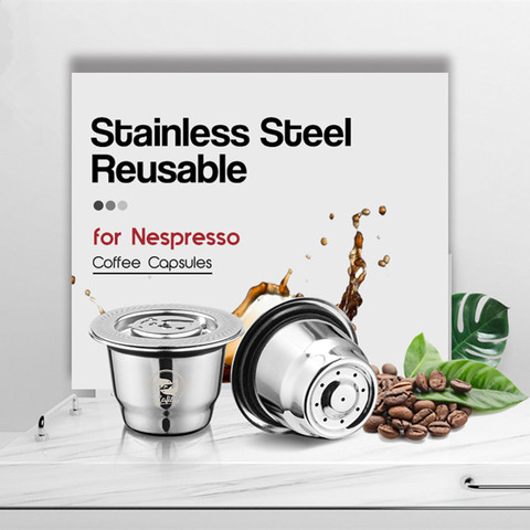 Reusable Nespresso Refillable Capsule  Nespresso Reusable Coffee Capsules  - Reusable - Aliexpress