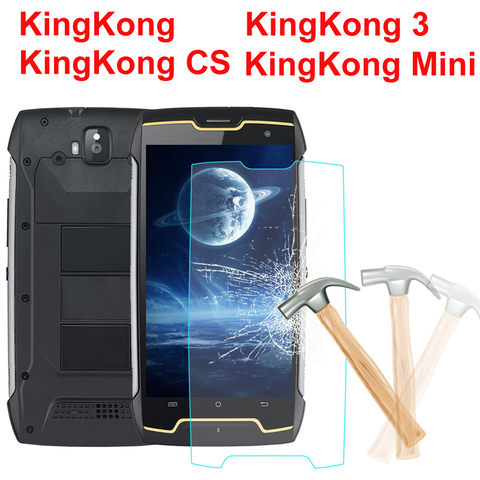 Tempered Glass for Cubot King Kong CS 3 Protective Glass 9H Quality Screen Protector Film Case for KingKong Mini CS Glass Film ► Photo 1/6