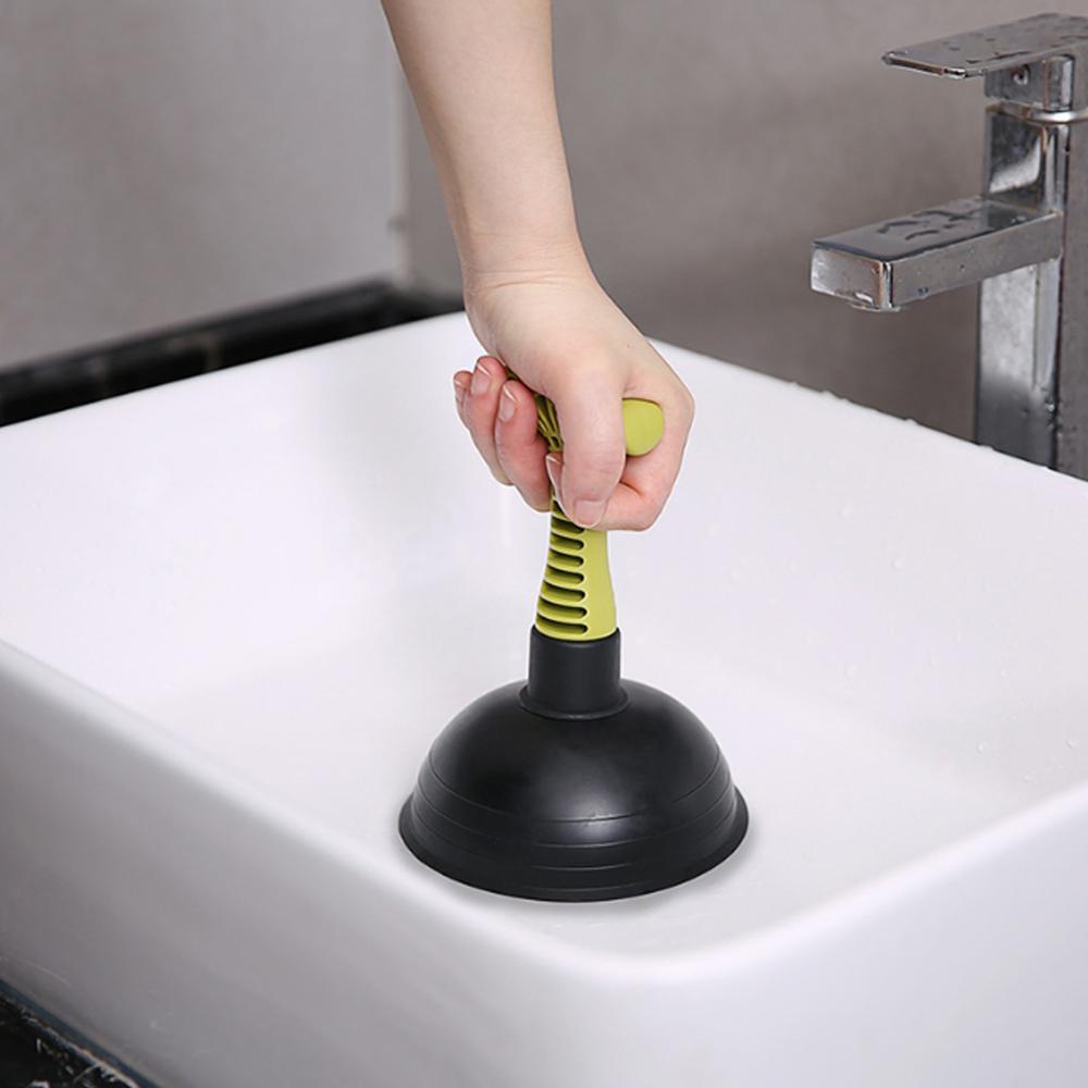 Portable Powerful Sink Drain Pipe Pipeline Dredge Suction Cup Toilet Plungers CF 