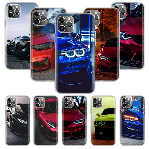 Blue Red For Bmw Case For Apple Iphone 11 12 Mini Pro Xs Max Xr X 7 8 6 6s Plus 5 5s Se 10 Ten Gift Silicone Phone Cover Coque