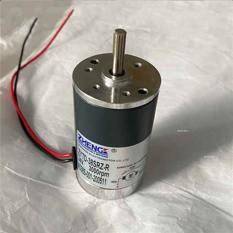 ZYTD-38SRZ-R 7W Torque Brushed Electric Motor 12V 24V DC 2000RPM 3000RPM 4000RPM 5000RPM High Speed Original Automation machines ► Photo 1/6