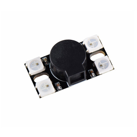 BZ110DB_WS2812 5v 110DB Super Loud Active Buzzer with WS2812 LED Light for RC Models Multicopter DIY Part Accessories ► Photo 1/4