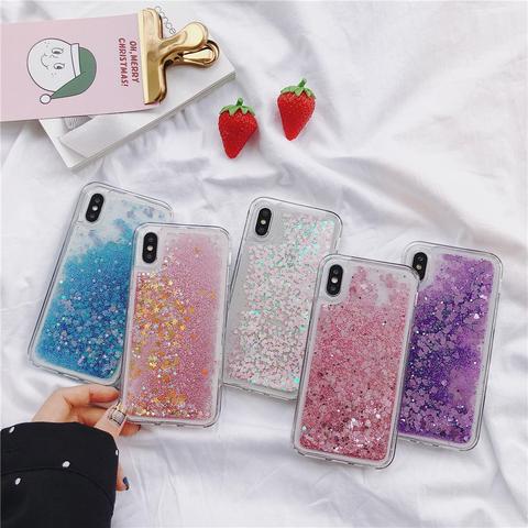 Liquid Glitter Case Soft Silicone Cover for Samsung Galaxy A31 A51 A71 A81 A91 A10 A20 A20e A30 A30s A40 A50 A50s A60 A70 A80 ► Photo 1/6